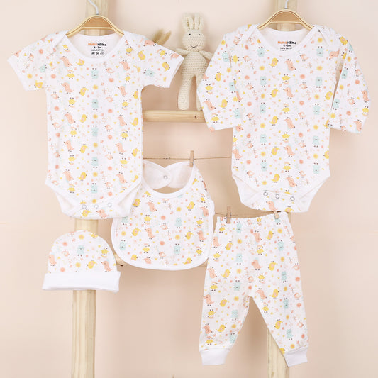 Baby Essential Gift Set | Baby Clothing Gift Combo | Pack of 5 | Tweety