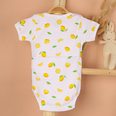 Baby Organic Cotton Onesie | Lemon | Pack of 1