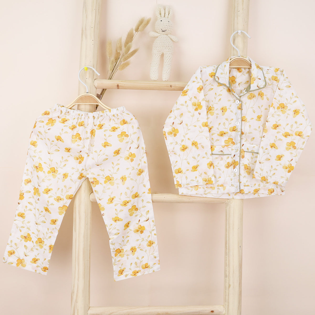 Organic Cotton Unisex Kids Night Suit | Sleepwear | Bloom