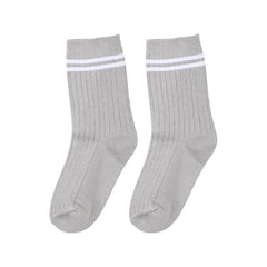 Odour free Organic Cotton Kids Bamboo Ribbed Socks - Pack of 3