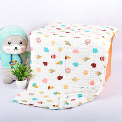 Baby Muslin 6 Layer Towel- 60X120 CM | 0-3 Years | Buy 1 Get Free