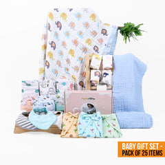 Baby Essential Gift Set | Blue | 25 Item