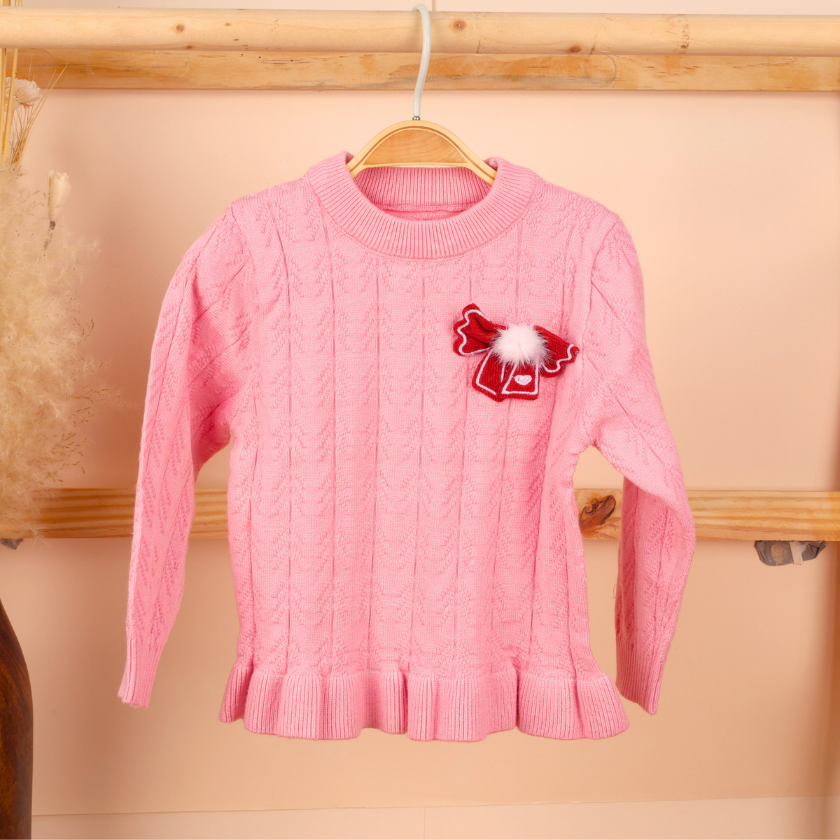 Winter Warm Woollen Full Sleeve Sweater For Baby | Arrow | Pack of 1