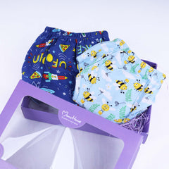 100% Cotton Unisex Baby Padded Underwear | Pack Of 2