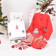 Christmas Unisex Gift Hamper for your Baby | 6 Items