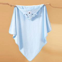 Designer Hooded Bath Towel |Blue|