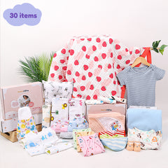 New Born Baby Essentials Gift Combo Box - 30 Items