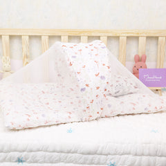 Organic Cotton Muslin Foldable Mosquito Net Bedding | Pack of 1