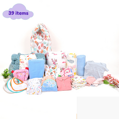 New Born Hospital Bag Essentials Combo-0-6 Months- 39 Items