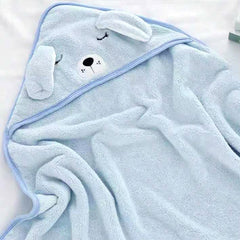 Designer Hooded Bath Towel |Blue|