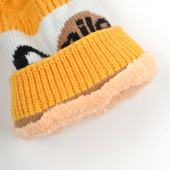 Baby Unisex Woolen Caps | Smile |Multicolor | Pack Of 3