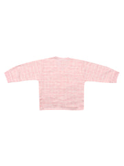 Baby's Warm Unisex Cotton Suit Set - 1Pajama and 1Shirt- Pink Check