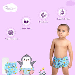 100% Cotton Unisex Baby Padded Underwear | Pack Of 2