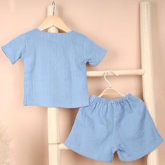 Organic Cotton Kids Co-Ord Set | T- Shirt & Short | Pack of 1