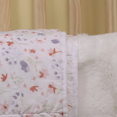 Ac Quilt Blanket cum Bedspread | 0-3 Years | 100X120 cm | Blossom