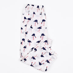 Organic Cotton Unisex Kids Pajama Set Combo | Night Suit | Sleepwear | Blue  Flamingo