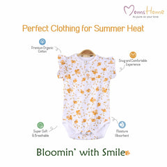 Baby Organic Cotton Onesie | Bloom, Blossom | Pack of 2