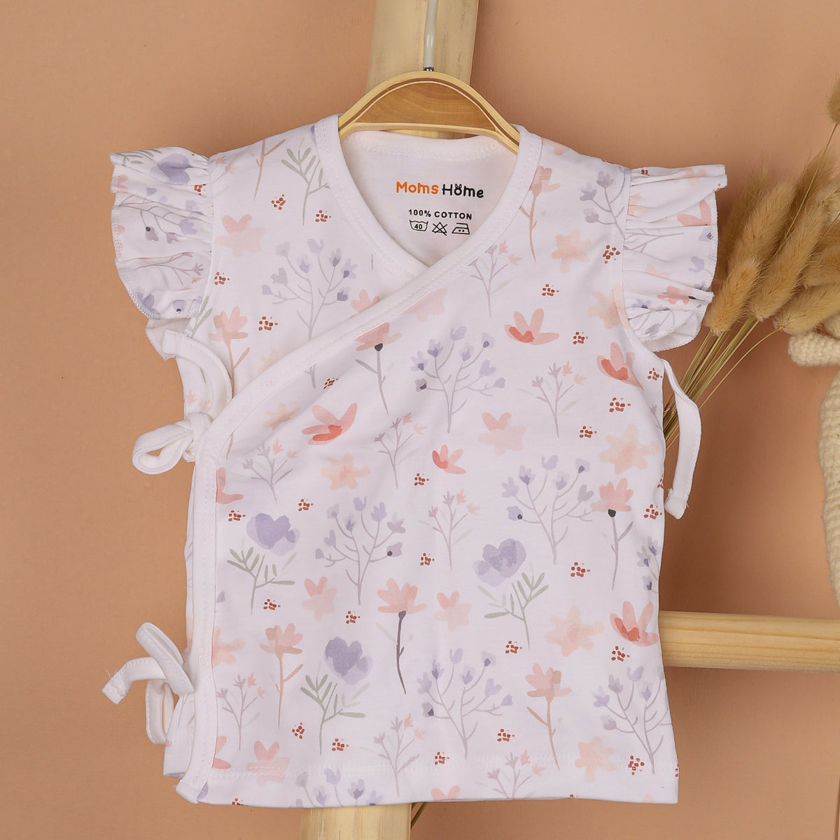 Kids Organic Cotton Front Open Kimono | Blossom