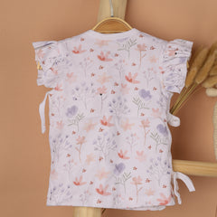 Kids Organic Cotton Front Open Kimono | Blossom