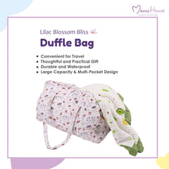 Baby Organic Cotton Diaper Carry Bag For Mothers | Blossom