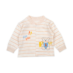 Baby Organic Cotton Co-ord Set- Peach | Teddy