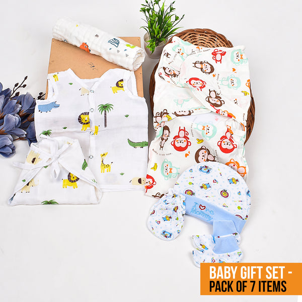 Buy Nikki's Gift Baskets – Bundle of Joy Deluxe Baby Boy Gift Set with  20-Piece Newborn Essentials, Medium Baby Gift Basket Kit for Expecting  Moms, Blue Online at desertcartINDIA