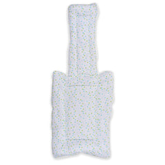 Baby Organic Cotton Muslin Sleeping cum carrying Nest Bag- Green Heart- 0-3 Months