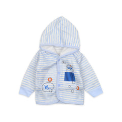 Baby Organic Cotton Hoodie Warm Co-ord Set | Blue | 3-6 Months | Buy 1 Get 1 Free