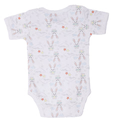 Organic Cotton Baby Half Sleeve Onesie | Bunny | Pack of 1