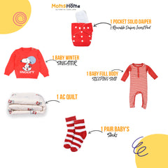 Christmas Unisex Gift Hamper for your Baby | 6 Items