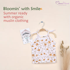 Baby Organic Cotton Knot type Jhabla | Bloom