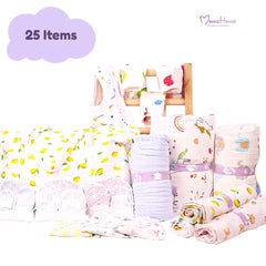 New Born Baby Essentials Gift Combo | 25 Items