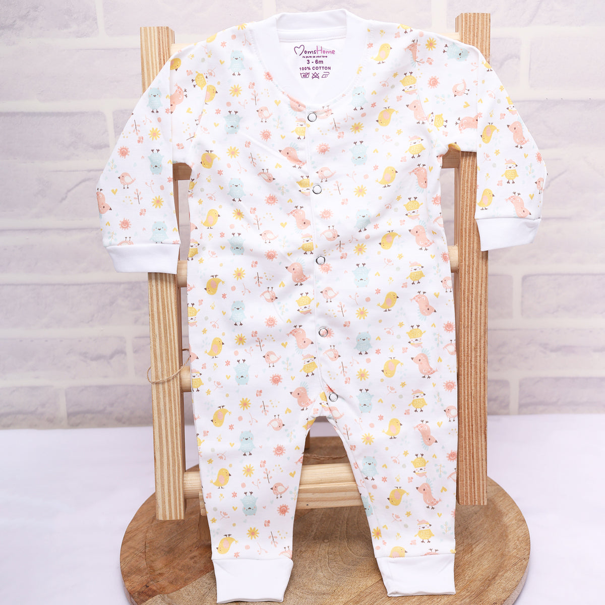 Kids Organic Cotton Full Body Romper | Tweety