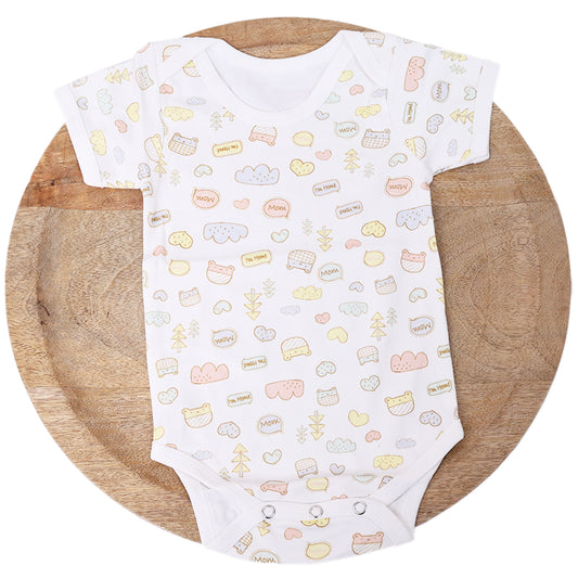 Organic Cotton Baby Half Sleeve Onesie | Joyworld | Pack of 1