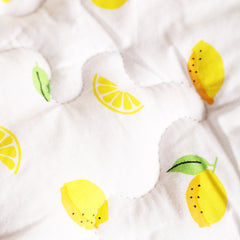 Ac Quilt Blanket cum Bedspread | 0-3 Years | 100X120 cm | Machine Washable | Lemon