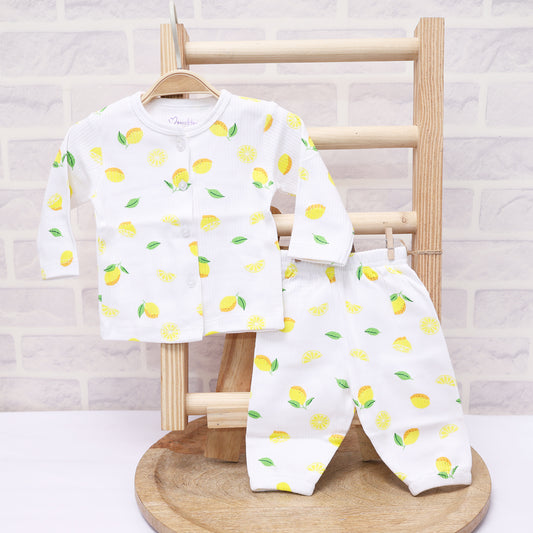 Ribbed Co-Ord Set For Babies | Baby Clothing Ribbed Set | Baby Essential Gift Combo | Pack of 2