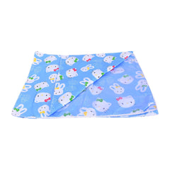 Baby Diaper changing Mat/ Sleeping Mat-4 Sheets |0-6 Months | Mixed - Blue