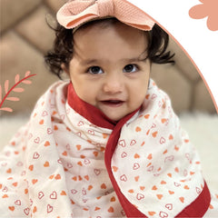 Baby Organic Cotton  4 Layer Muslin Dohar- 100X100 CM | 0-3 Years | Jungle Safari