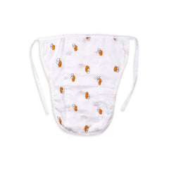 Baby Organic Cotton Printed Muslin Nappies Pack of - 3 Mix