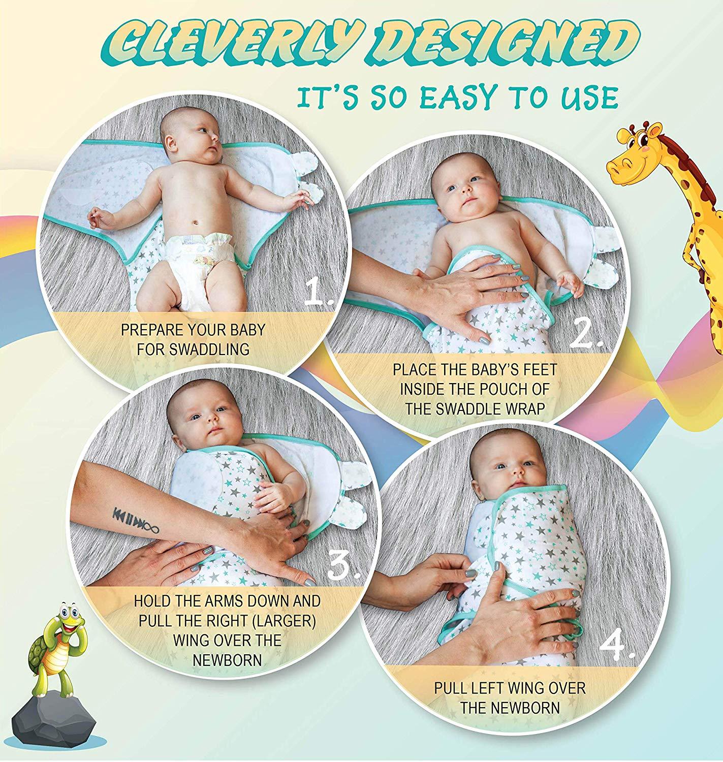 Baby Swaddle Adjustable Infant wrap- 0-3 Months - Donut – Moms Home