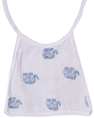 New Born Baby Cotton Bibs - Pack of 2 (0-9 Months)